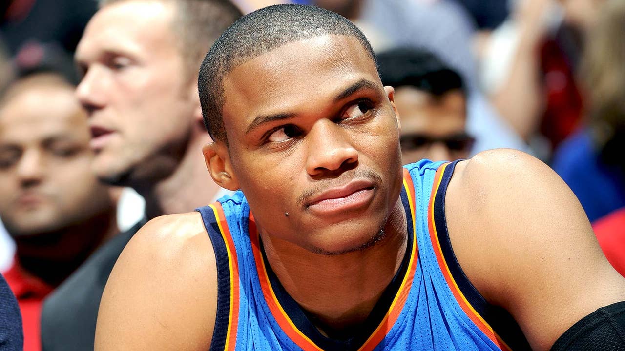Thunder's Westbrook out at least a month with broken hand